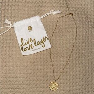 Gorjana Gold Disc Necklace